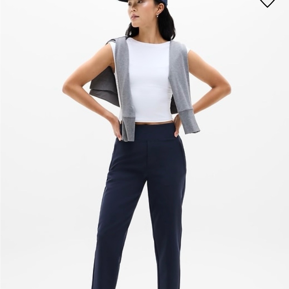 Athleta Navy Endless High Rise Pants